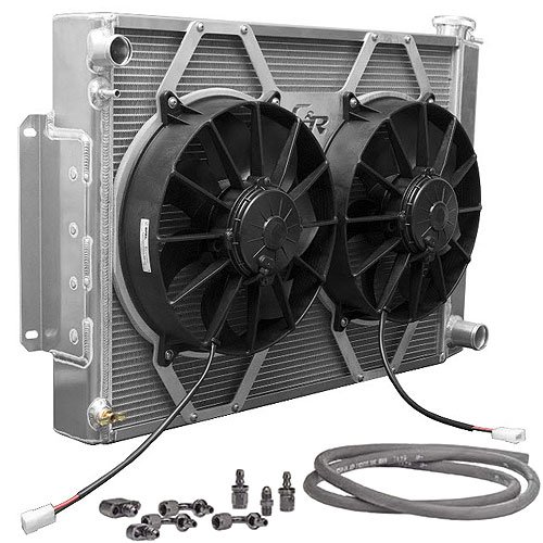 High-Efficiency Core OE Fit Aluminum Radiator Module 1967-1969 Camaro / Firebird