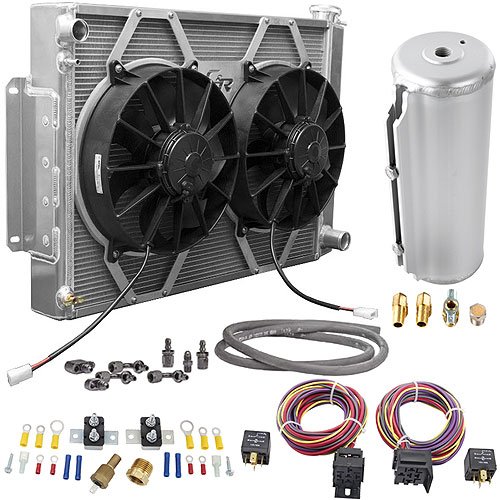 High-Efficiency Core OE Fit Aluminum Radiator Module Kit 1967-1969 Camaro / Firebird
