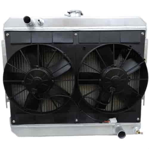 High-Efficiency Core OE Aluminum Radiator Module 1964-1967 Chevy Chevelle