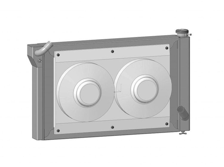 RAD MODULE CORVETTE 69-72