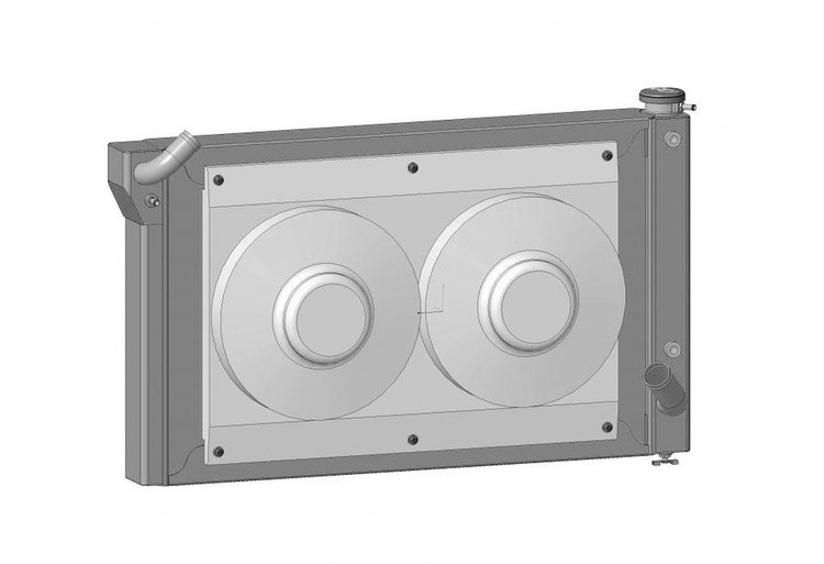 RAD MODULE CORVETTE 69-72