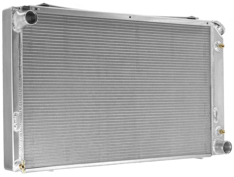OE-Fit Aluminum Radiator with Transmission Oil Cooler 1970-1981 Chevy Camaro, 1970-1974 Pontiac Firebird
