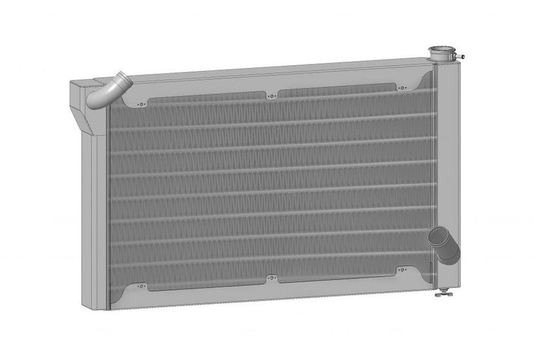 RADIATOR CORVETTE 69-72