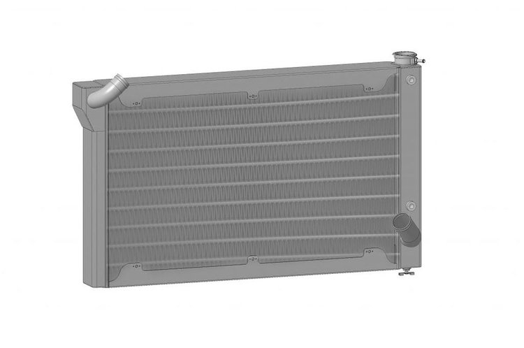 RADIATOR CORVETTE 69-72