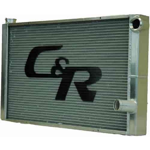 Radiator Universal Double Pass Open 22 x 19 Low Outlet