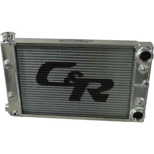 Radiator Drag Universal Scirocco One Row 36mm 22 x 13 Open