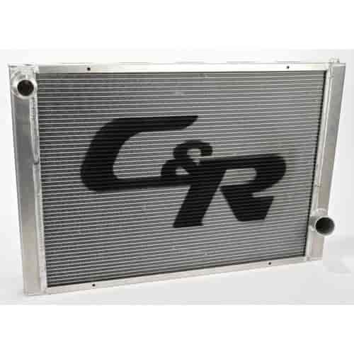 Lightweight Late Model Pressure System 28" x 18-1/2" Chevy Radiator
