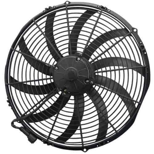 Fan Spal 16 Hi-Perf-PULL-Curve-w/ring Std.vented motor