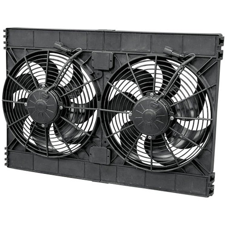 Fan Spal 12 Dual Fan 12vdc / Pull Type