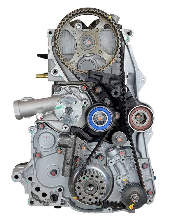 Remanufactured Crate Engine for 1992-1995 Mitsubishi, Dodge, & Eagle with 2.4L L4
