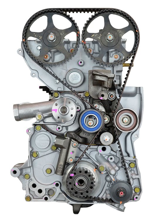 Remanufactured Crate Engine for 1989-1994 Mitsubishi, Eagle, Hyundai, & Plymouth with 2.0L L4