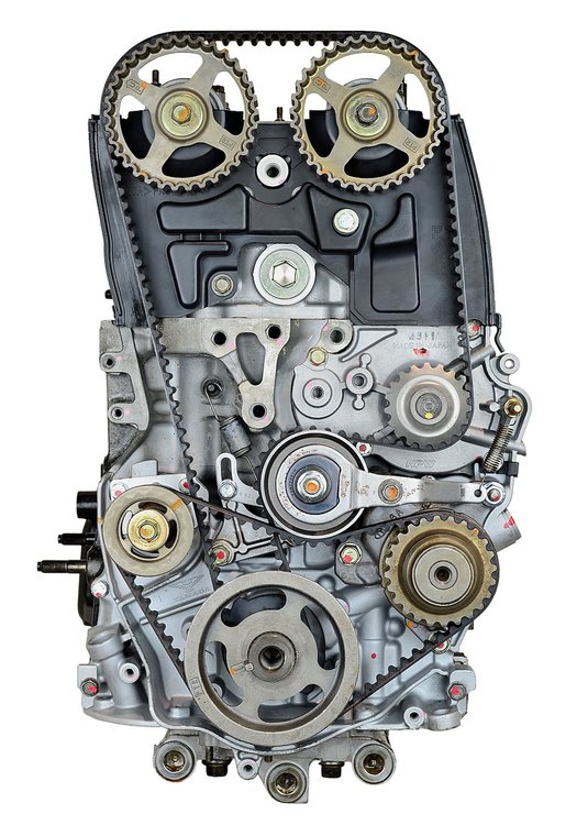 Remanufactured Crate Engine for 1996 Honda Prelude with 2.3L L4 H23A1