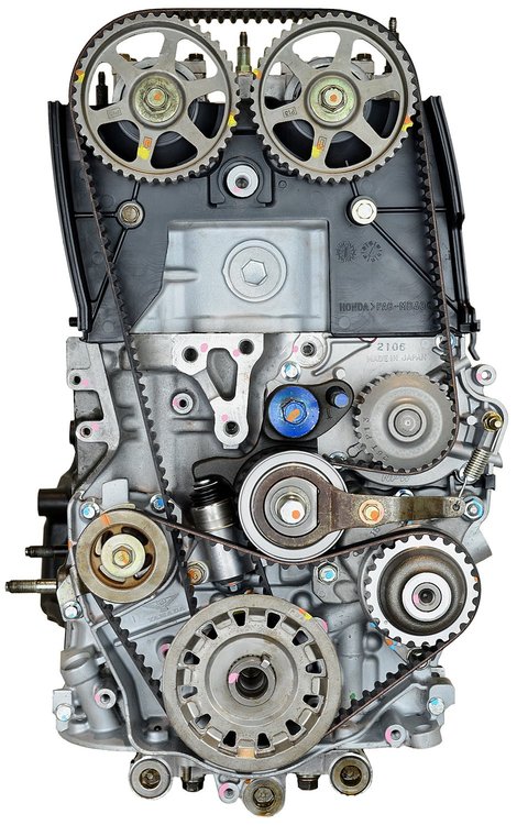 534D Remanufactured Crate Engine for 1997-2001 Honda Prelude with 2.2L L4 H22A4