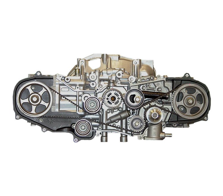Remanufactured Crate Engine for 1990-1995 Subaru Legacy with 2.2L H4 EJ22E