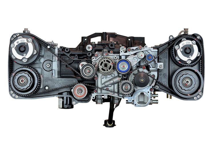 Remanufactured Crate Engine for 2004-2006 Subaru with Turbo 2.5L H4 EJ255/EJ2557