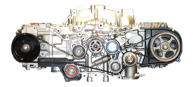 Remanufactured Crate Engine for 1999-2002 Subaru with 2.5L H4 EJ251/EJ253