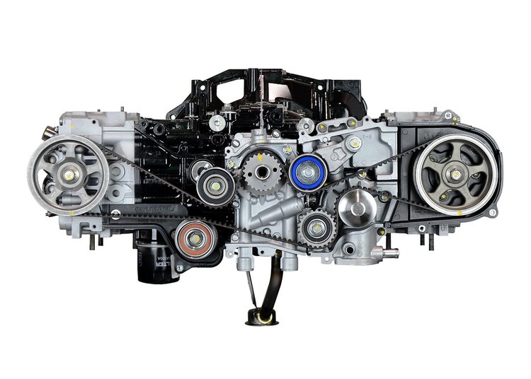 Remanufactured Crate Engine for 2005 Subaru Forester with 2.5L H4 EJ253