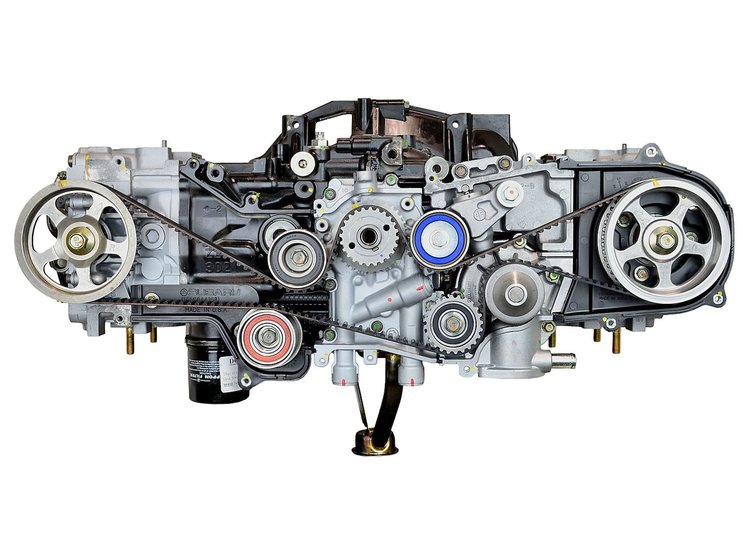 Remanufactured Crate Engine for 2005 Subaru with 2.5L H4 EJ253