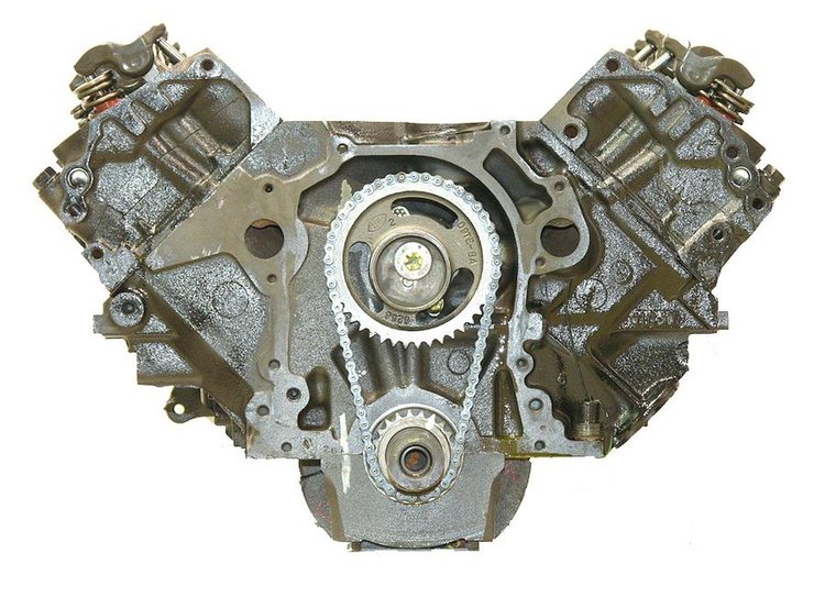 Remanufactured Crate Engine for 1985-1990 Ford Medium Duty Truck with 370ci/6.1L V8