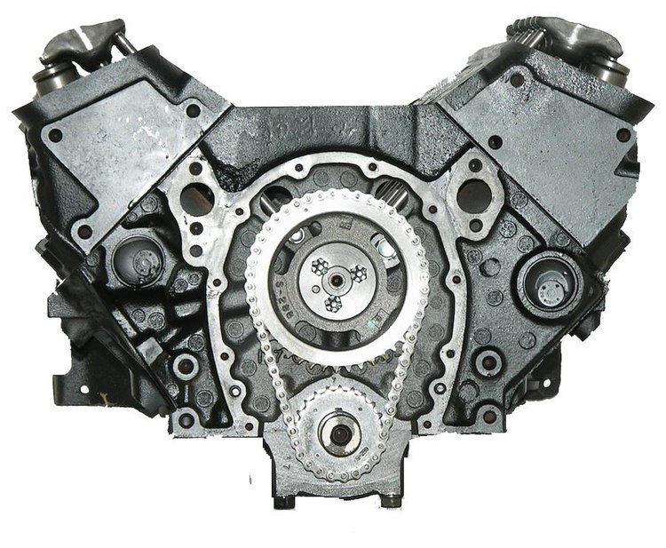 Remanufactured Crate Engine for Marine Applications with 1985-1986 Chevy 4.3L V6