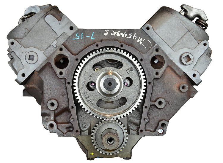 Remanufactured Crate Engine for Marine Applications with 1973-1990 Big Block Chevy 454ci/7.4L
