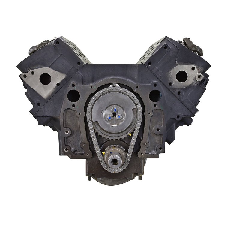 Remanufactured 8.1L V8 High Output Marine Long Block Engine for Big Block Chevy Applications