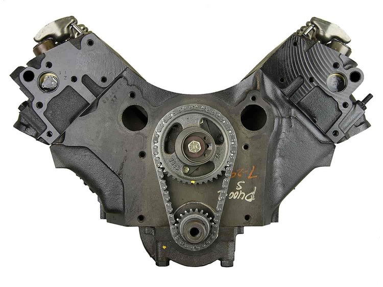 Remanufactured Crate Engine for 1972-1976 Pontiac Models with 350ci Pontiac V8