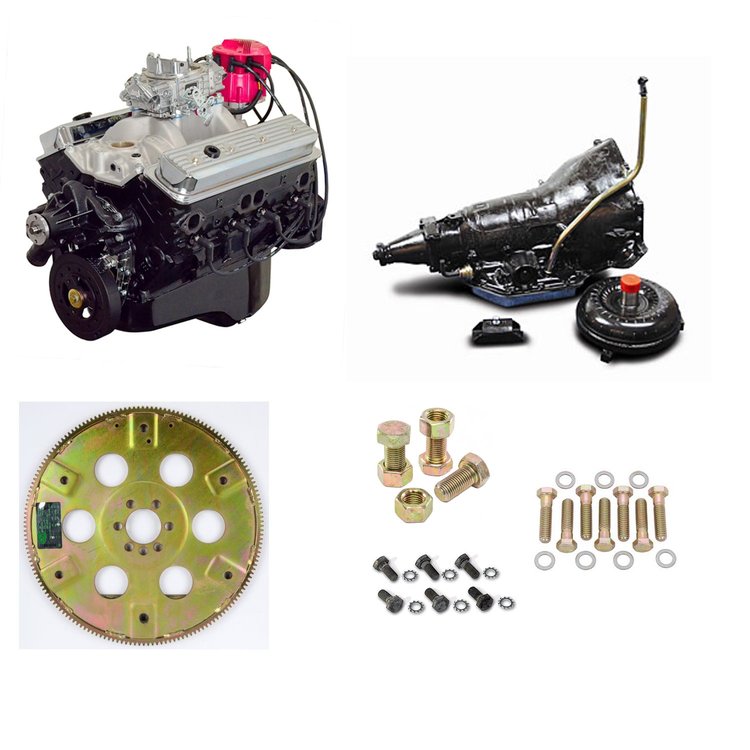 Chevy 350 Engine and Transmission Kit