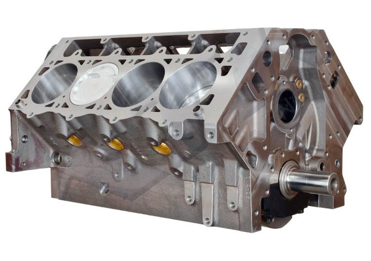 High-Performance Short Block GM LS 441 ci
