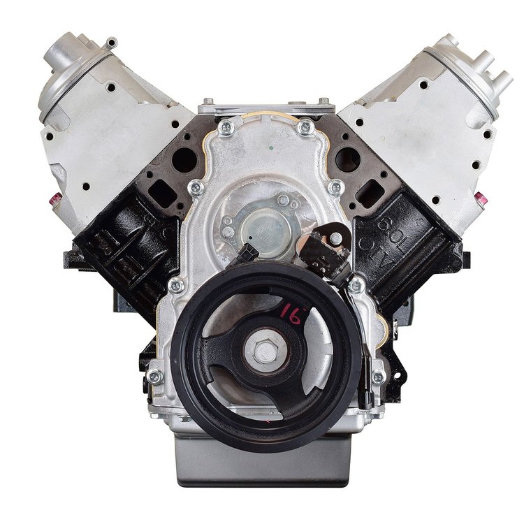 Remanufactured 6.0L L96 V8 Marine Long Block Engine [Catalytic Converter Build]