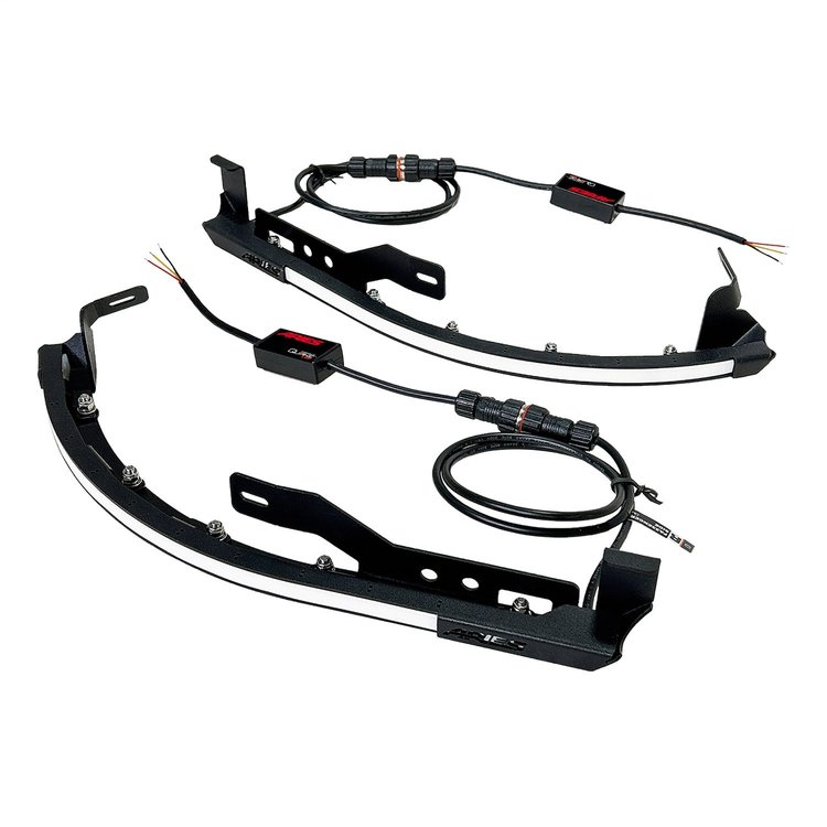 1500230 LED Front Fender Lights for 2007-2018 Jeep Wrangler JK & Unlimited 2-Door/4-Door