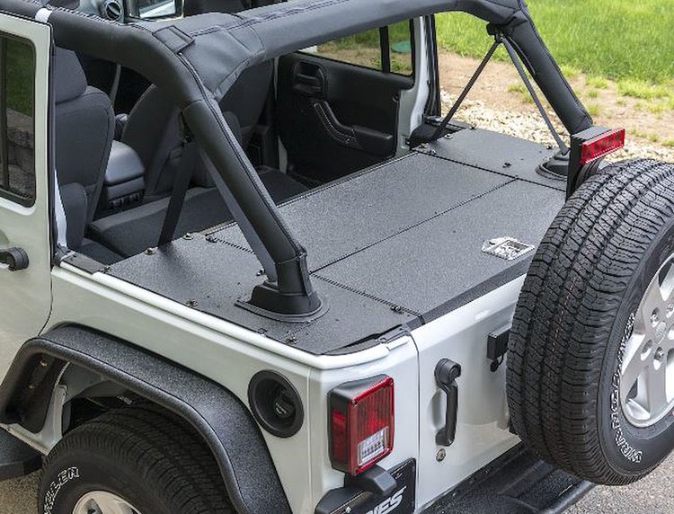 Security Cargo Lid for 2007-2010 Jeep Wrangler JK 4-Door