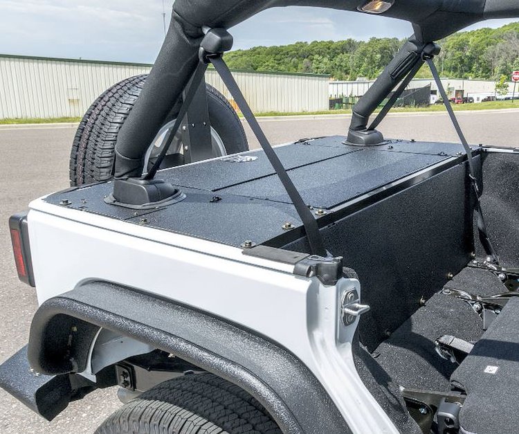 Security Cargo Lid for 2011-2015 Jeep Wrangler JK 4-Door