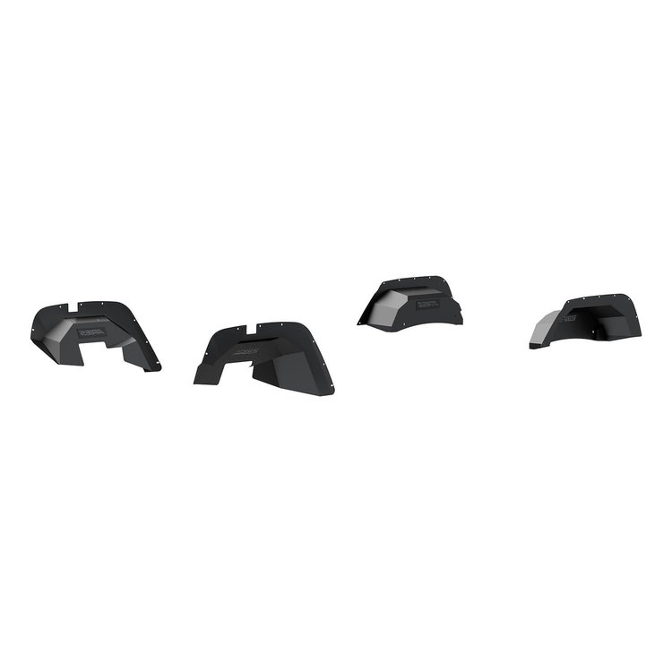 Front and Rear Inner Fender Liners for 2007-2018 Jeep Wrangler JK