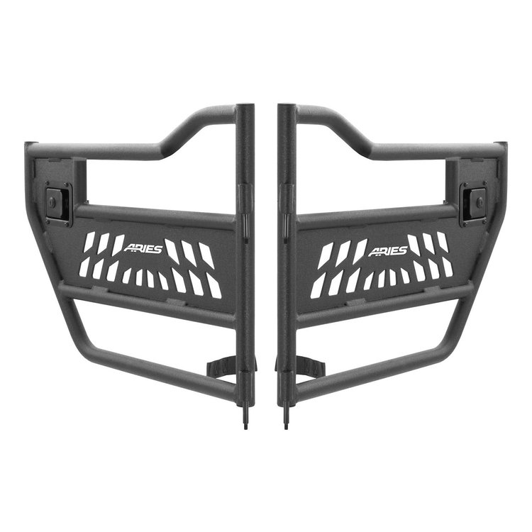Rear Tube Doors for 2007-2018 Jeep Wrangler JK 4-Door