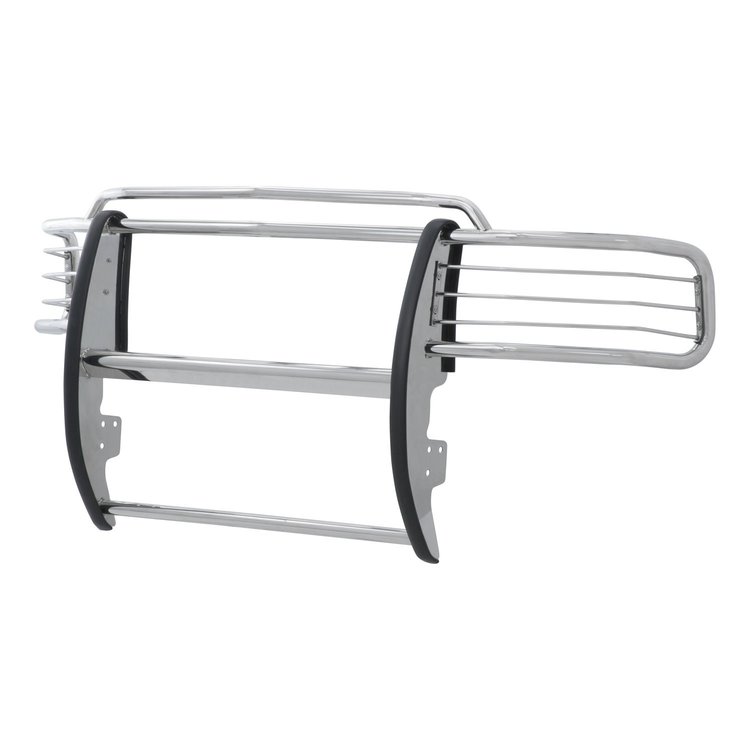 Polished Stainless Grille Guard for Select Ford Excursion, F-250, F-350 Super Duty
