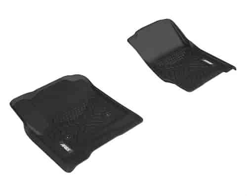 StyleGuard XD Floor Liners for 2014-2018 Chevy Silverado/GMC Sierra Double Cab Trucks
