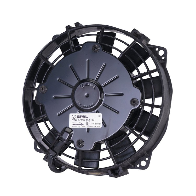 6-1/2" Low-Profile Fan 12V