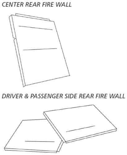 Alston Aluminum Rear Firewall Kit Intermediate Chassis with 97"-115" Wheelbase