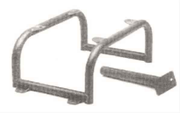 Seat Mount Includes Floor Bracket and Back Support