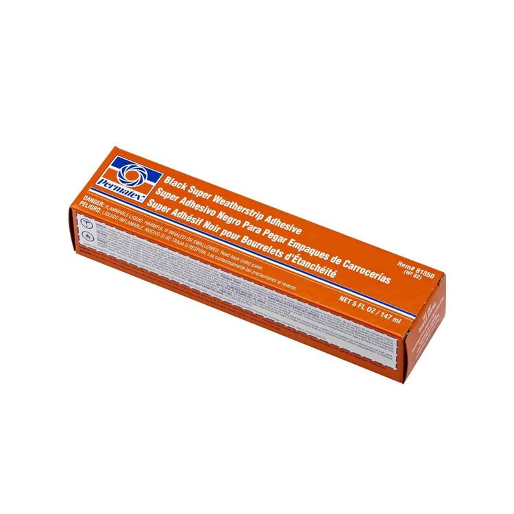 Black Super Weatherstrip Adhesive 5 oz. Tube