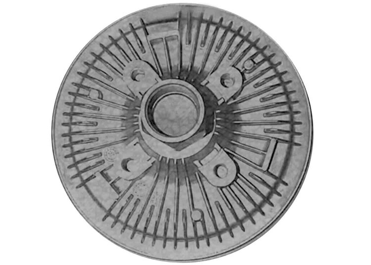 CLUTCH ASM-FAN BLADE