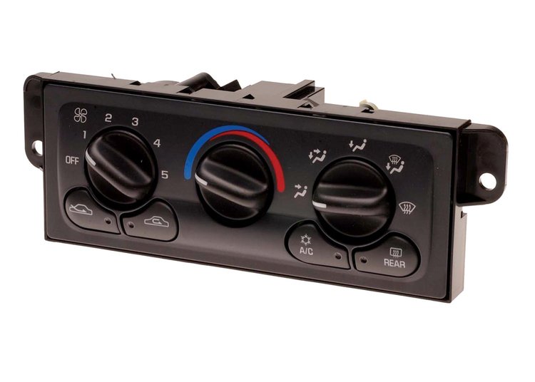 Heater Control Panel with Defogger Switch