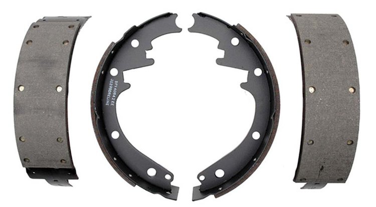 Bonded Drum Brake Shoe Set [Front] for Select 1959-1970 Chevrolet