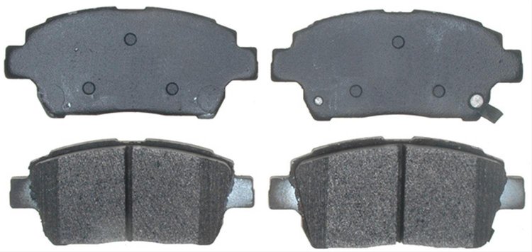 Semi-Metallic Front Disc Brake Pads for Select 2000-2015 Toyota, Scion