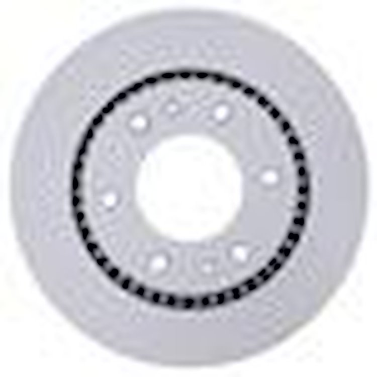 ROTOR FRT BRK COATED