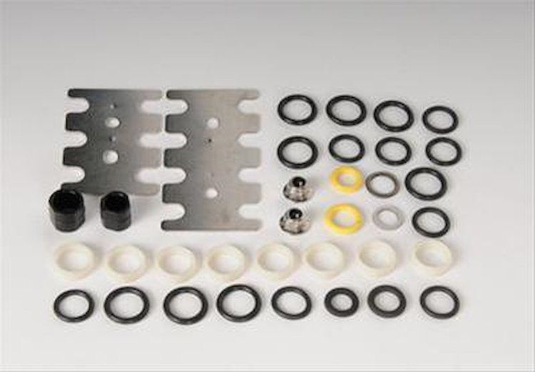 Fuel Injector O-Ring Kit with Brackets for Select 1996-2014 GM Models