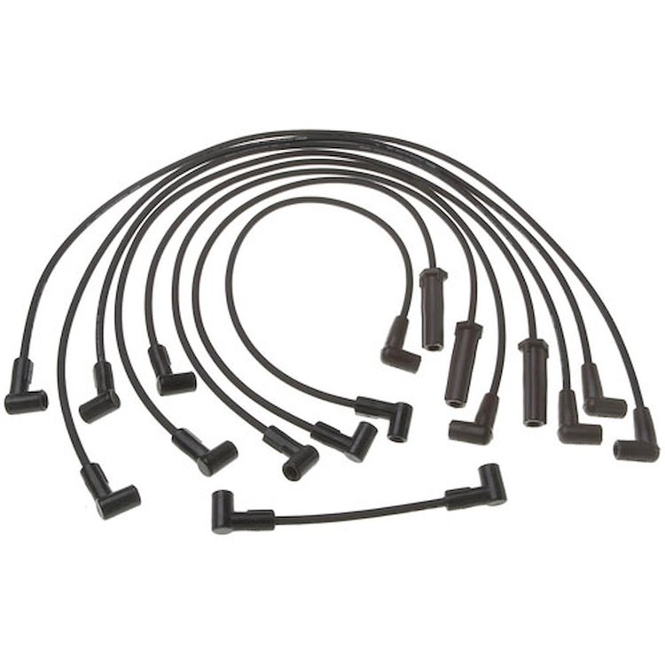 Spark Plug Wire Set for Select 1989-1993 GM Camaro, Caprice, Custom Cruiser, Firebird, Fleetwood, Roadmaster