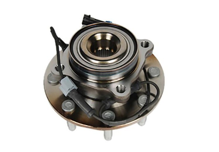 Front Wheel Hub and Bearing Assembly for Select 2007-2013 GM Silverado/Sierra 2500/3500 HD, Suburban 2500/Yukon XL 2500, H2