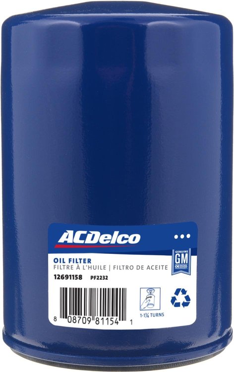Oil Filter 2001-2018 GM Vehicles
